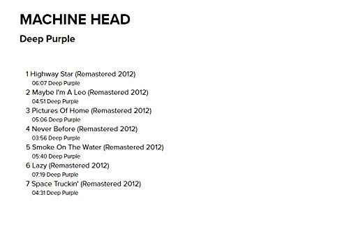 Machine Head [Disco de Vinil]