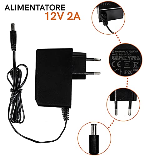 Kingled - Alimentatore Desktop con Presa e Jack