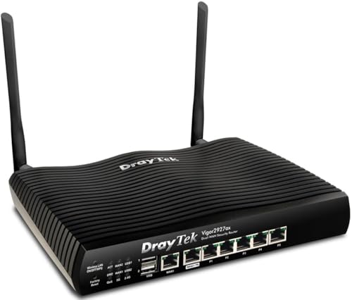 Router VPN DrayTek Vigor 2927ax doble WAN para optimizar la velocidad y seguridad de su red