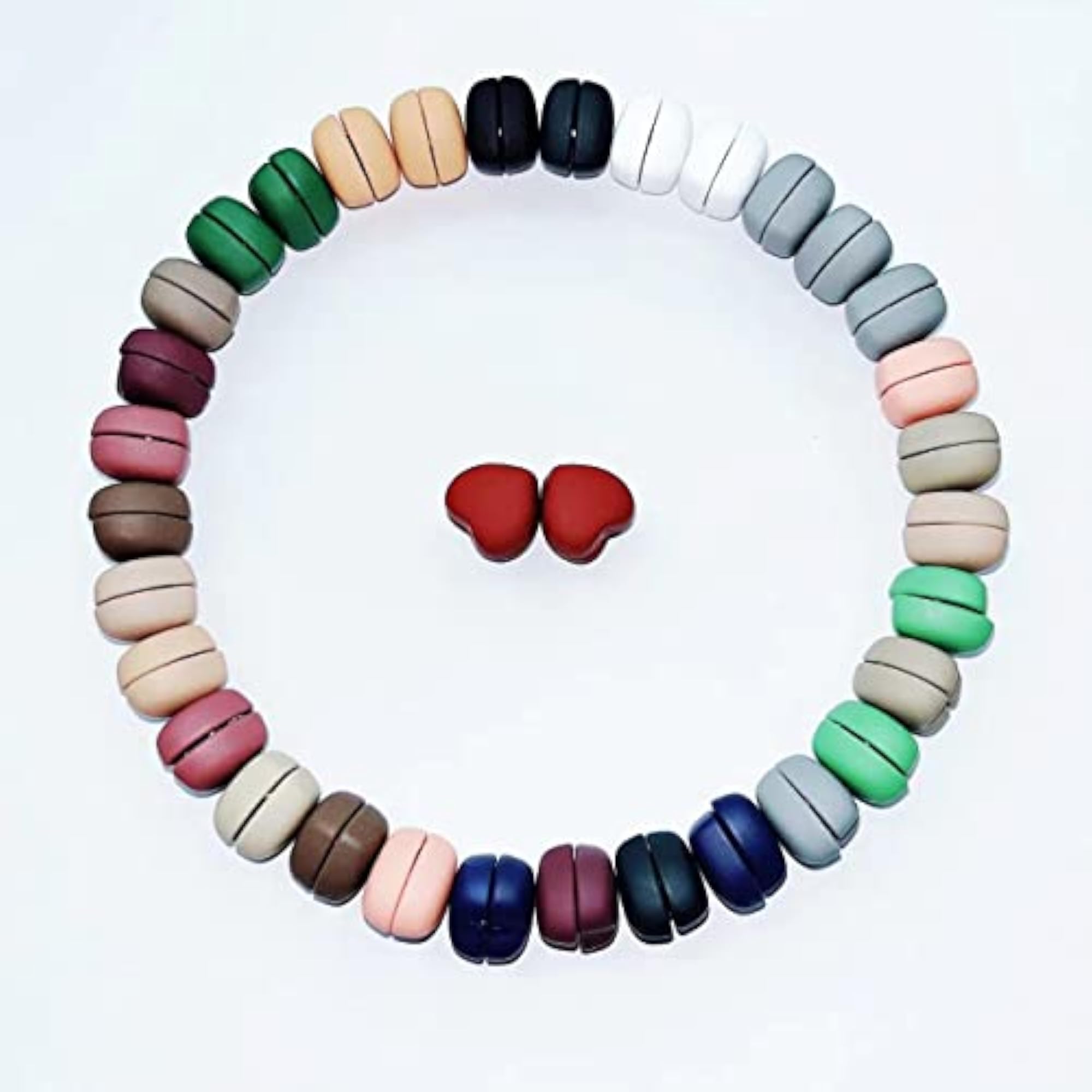 Heart Magnetic Brooch, Matte Finish, Stylish Accessory