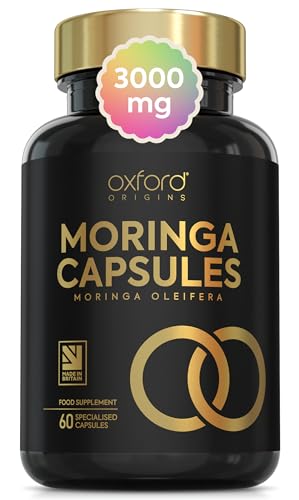 Advanced Moringa Capsules 3000mg - 1 Month Supply