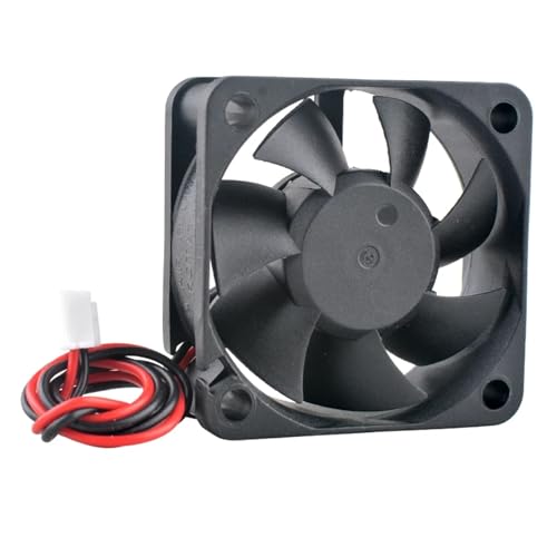 Ventilador axial ACP5020 de 50 mm, 5 V/12 V/24 V, 50 x 50 x 20 mm, 2 pines, for refrigeración de fuente de alimentación, cargador e inversor.(DC24V oil bearing) - imagen 3