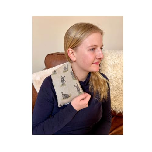 Sac de blé lavande micro-ondes coussin chauffant peluche - 2
