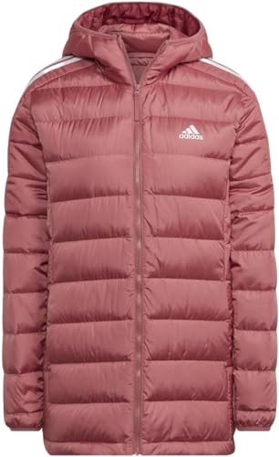 Doudoune longue adidas femme Essentials Light Down parka ultra légère et compressible noire