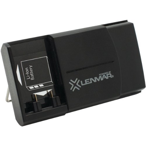 Universal Lithium Ion Battery Charger Designed to Fit Most Lithium-ion Battery Packs Used in Digital Cameras, Camcorders, and Mobile Phones
