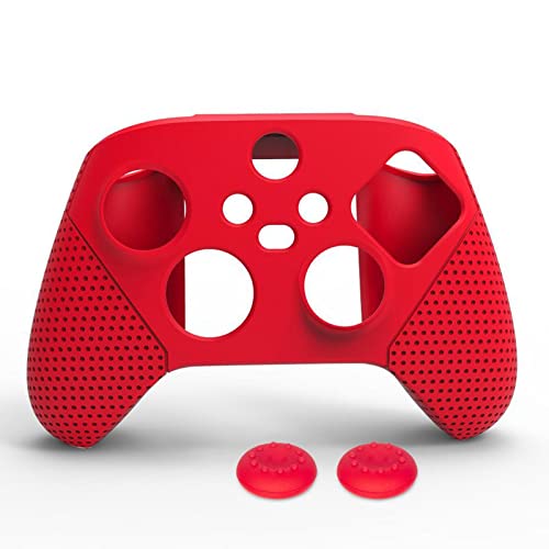 Prettyia Capa protetora de controlador para Xbox Series S X Controller, capas de silicone anti-derra