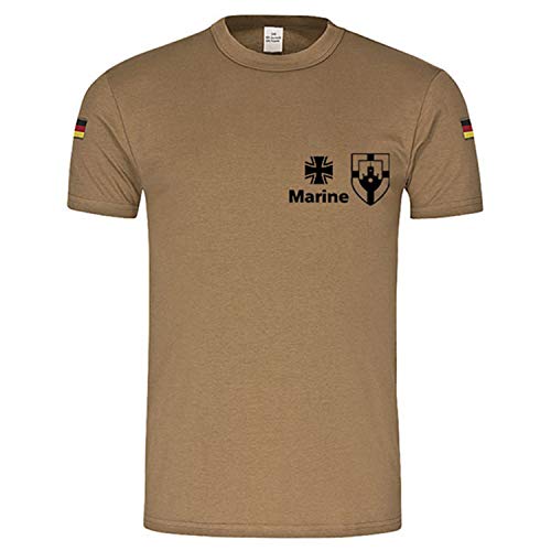 T-shirt Marine Allemande Respirant pour Climat Tropical L