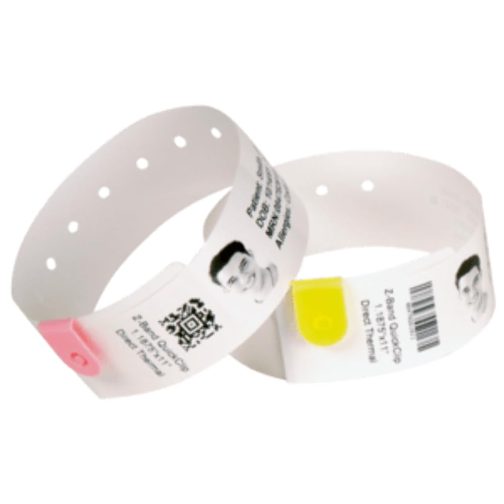 Zebra 6-pack 1.0 x 11.0 Wristband 1 C: 10005008