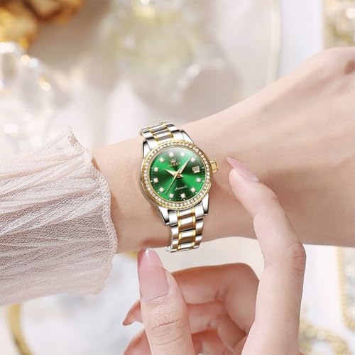 Image of OLEVS Watches for Women Automatic Luxury Waterproof Business No Battery