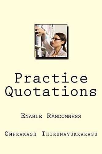 Practice Quotations: Enable Randomness