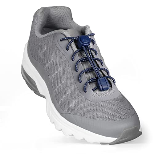 Image of HOMAR Elastic No Tie Shoe Laces Stretch Tieless Shoe Laces for Sneakers No Tie Shoelaces Elastic Laces for Adults and Kids