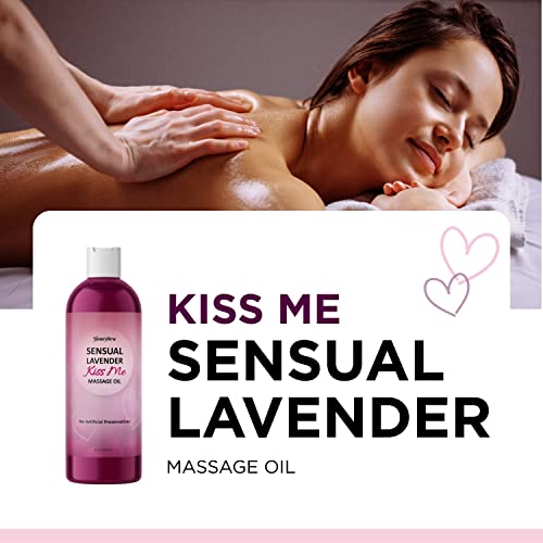 image for Maple Holistics Lavender Massage Oil for Couples Massage - Sensual Mas