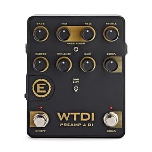 Delivers classic Eden clarity and balance Three-band EQ with sweepable mids provides precise control over your sound Built-in compressor delivers smooth, controlled dynamics Balanced XLR DI output delivers clean signal to PA or interface
