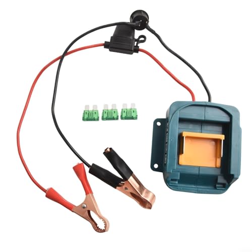 HOHOVYVY Cable de arranque adaptador para batería de litio de 18 V, kit de ayuda de arranque de batería, cable de refuerzo con mango de seguridad para vehículos