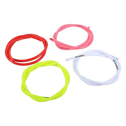 Image of Colorful Gas Petrol Fuel Line Hose Tube Pipe, Petrol 1 /4 inch 3 Feet for Motorcycle Dirt Pit Bike ATV Snowmobile PWC Jet Ski Polyurethane(Yellow)