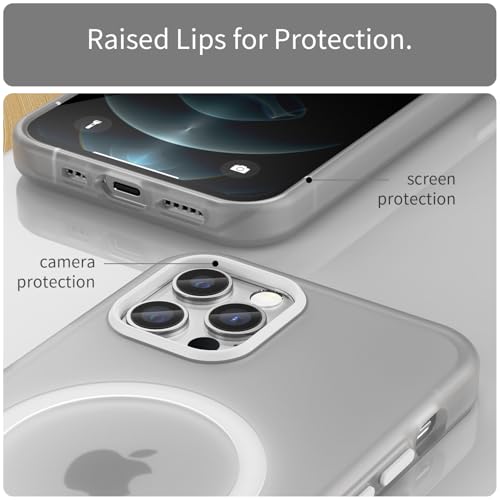 Coque iPhone 12 Pro Magsafe robuste anti-rayure avec protège écran complet - 4
