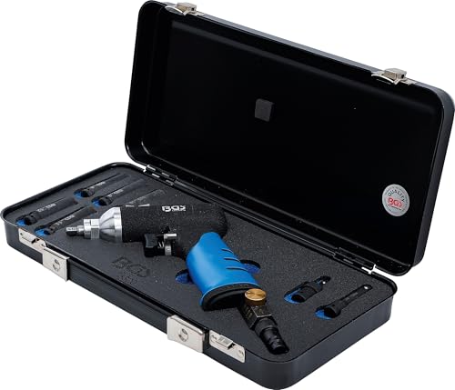 BGS 3320 | Druckluft-Schlagschrauber für Glühkerzen | Drehmoment-Einstellung möglich (Rechts- u. Linkslauf) | handlich