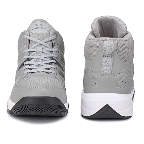Image of BERSACHE Premium Sports,Gym, Trending, Stylish Running Shoes for Men (Black)