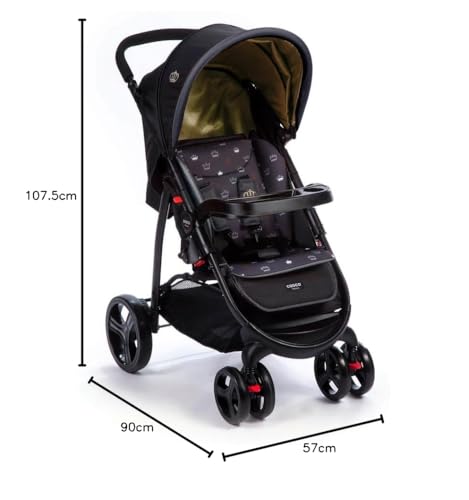 Cosco Kids, Travel System Nexus, Preto glide