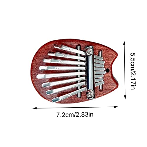 Rachlicy Piano Thumb Mini Piano Finger 8 Keys Kalimba Wooden Mini Piano Portable Finger Piano Musical Instrument pour… - Les Beatles, Paul McCartney, John Lennon, RIngo Starr, George Harrison Rachlicy Piano Thumb Mini Piano Finger 8 Keys Kalimba Wooden Mini Piano Portable Finger Piano Musical Instrument pour… – Image 5