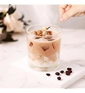 Tuitessine Iced Coffee Candle Sweet Latte Scented Natural Soy Wax Candle 8 oz Decorative Coffee M...