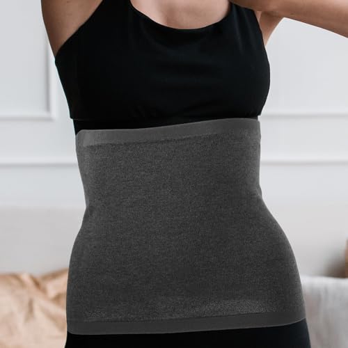 Faja Lumbar Grande Gris para Mujer Cómoda y Cálida miniatura 7