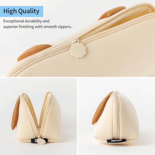 Image of Cute Puppy Pencil Case, Adorable Pencil Pouch with Ample Storage, Ideal Pencil Box, Great Gift for Kids