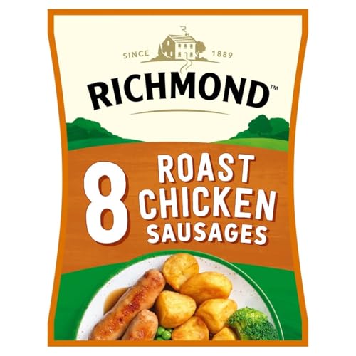 Richmond 8 Roast Chicken Flavour Sausages 410g