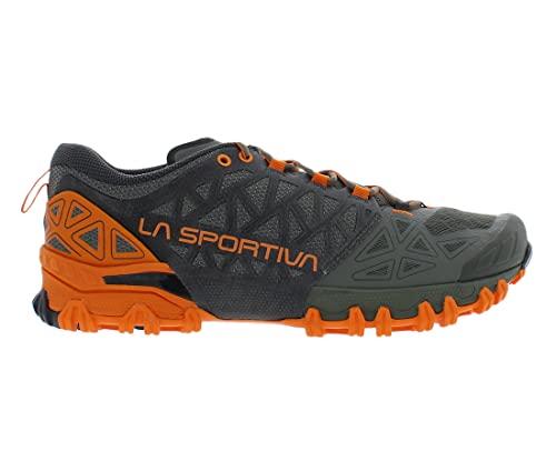 La Sportiva Men's Bushido II Trail Running Shoe, Clay/Tiger, 11.5 (45)
