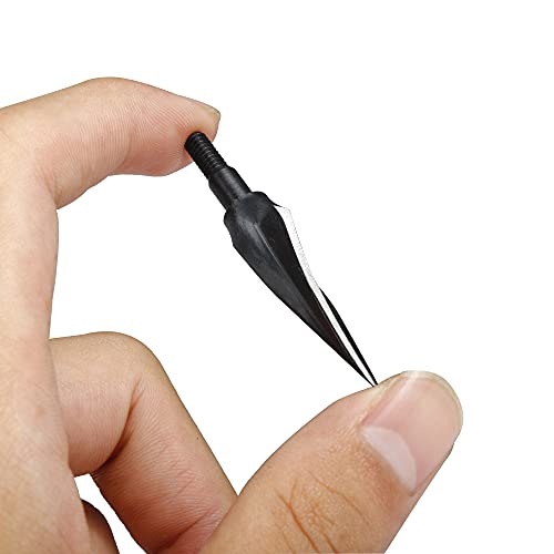The7Box 125 Grain 16Pcs Broadheads Hunting Arrow Heads Archery Metal Tips For Crossbow Recurve Bow Compound Bow And #TOP5
