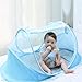 Tefola Baby Mosquito Net, Folding Crib Netting Baby Bedding Portable Comfortable Environment Foldable Storage for Children Summer Supplies