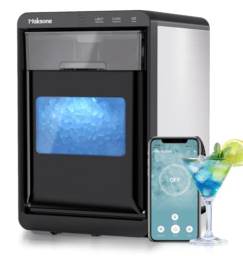 Maksone Nugget Ice Maker Countertop