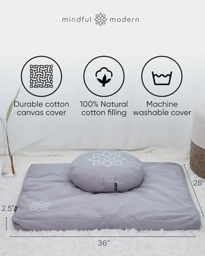 Mindful & Modern Zabuton Meditation Mat