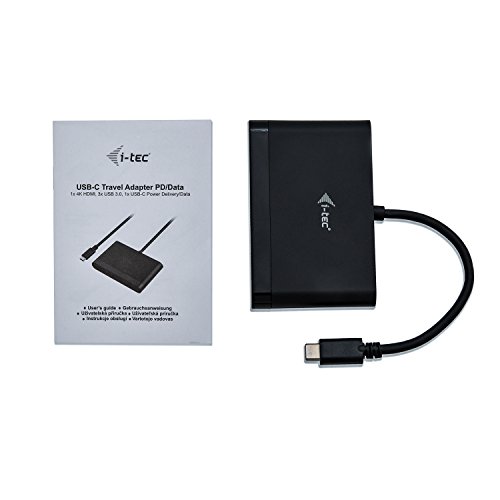 Adaptateur USB-C HDMI 4K multiport i-tec hub USB 3.0 Windows MacOS ChromeOS