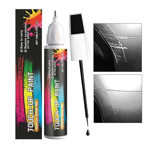 Rotulador De Pintura Para Coche | Eliminador De Rayaduras De Fácil Aplicación | Rotulador De Pintura Negro | Para Autos, SUVs, Propietarios, Profesionales Del Detallado Y Talleres De Carrocería