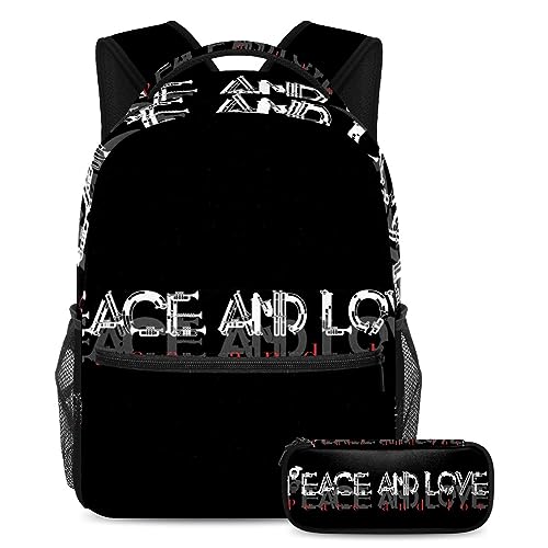 Sac à dos avec trousse anti-désordre pour étudiants | Cartable grand format enfants et ados