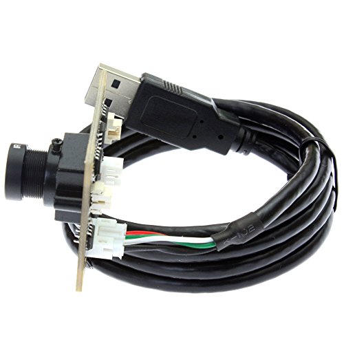 Elp 1.3Megapixel Low Illumination Usb Camera Module With 2.8Mm Lens For Computer 0.01Lux Day Night Vision Mini Uvc Usb2.0 Video Webcam Board 960P Embedded Pc Camera For For Computer, Laptop #TOP3