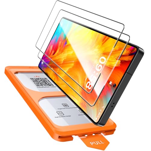 L K LϟK 2 Pack for Samsung Galaxy S25 Ultra Screen Protector Tempered Glass, [Auto Dust Removal] Full Coverage Mil-Grade Shatterproof Film for S25 Ultra 6.9'', 0 Bubble