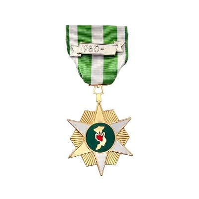 Vietnam Campaign With Date Bar Large Medal