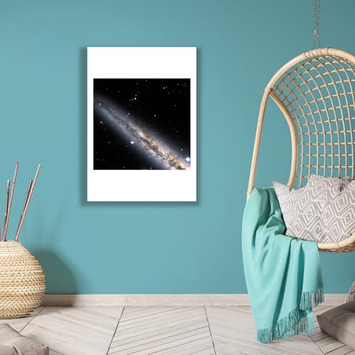 Impression d'art NGC 891 Hubble pour grand mur vide - 6