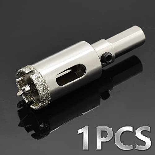 3/4" / 20Mm Diamond Hole Saw With Center Drill Bit, Jamiikury Glass Hole Saw Tile Hole Saw Glass Hole Cutter For Ceramic Glass Tile Porcelain Marble #TOP7