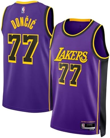 Luka Doncic Los Angeles Lakers NBA Kids Youth 8-20 Purple