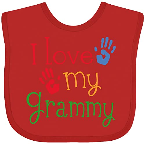 inktastic I Love My Grammy Baby Bib