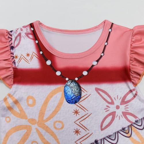 Princess Cartoon Dress Clothes Kids Children Girls Toddler3