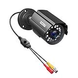 ZOSI 防犯カメラ屋外 1080P 230万画素 ahdカメラ アナログカメラ赤外線24個 3.6MM広いレンズ IP67防水カメラ 金属製