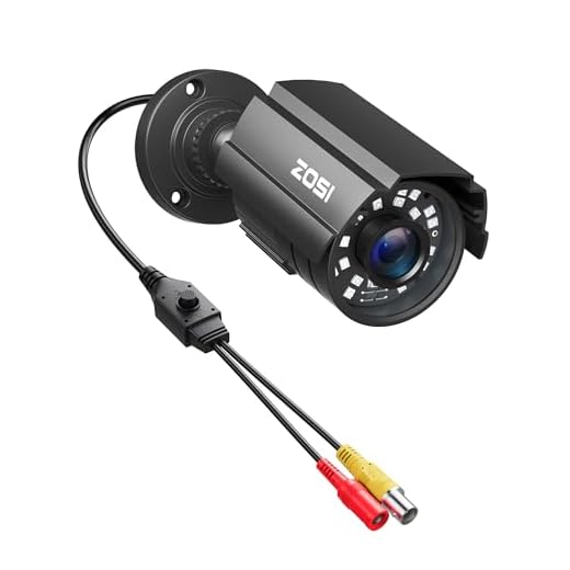 ZOSI 1080P CCTV Camera Indoor Outdoor Hybrid 4 in 1 HD TVI/CVI/AHD/CVBS Home Security Camera System,Night Vision,Metal Waterproof Housing For 960H,720P,1080P,5MP,4K analog Surveillance DVR