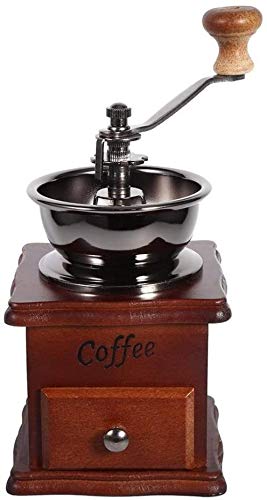 Manuelle Kaffeemühle, Retro-Design, Kaffeebohnen, Handmühle, manuelle Mini-Mühle, Heimbüro, Dekoration, Design zum… – Bild 5