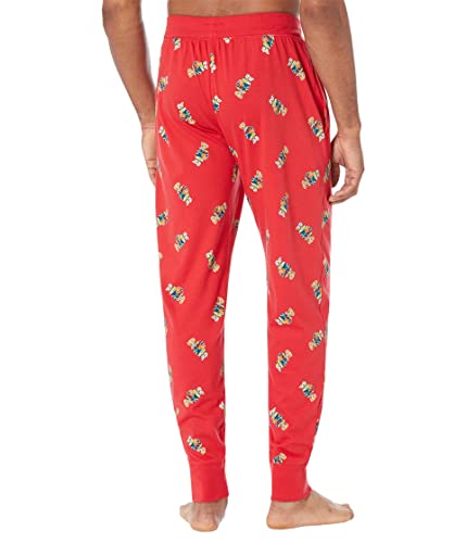 Image of POLO RALPH LAUREN Rib Waistband Knit Sleepwear Joggers