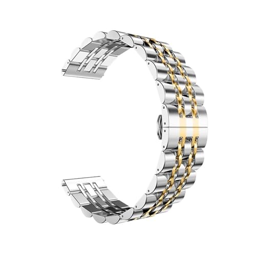 Sangle acier inoxydable 22mm à maillons durables pour montre