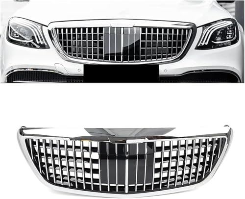 Rejilla antiniebla de rejillas frontales para radiador de coche Benz Clase S W222 S550 2014-2020 2